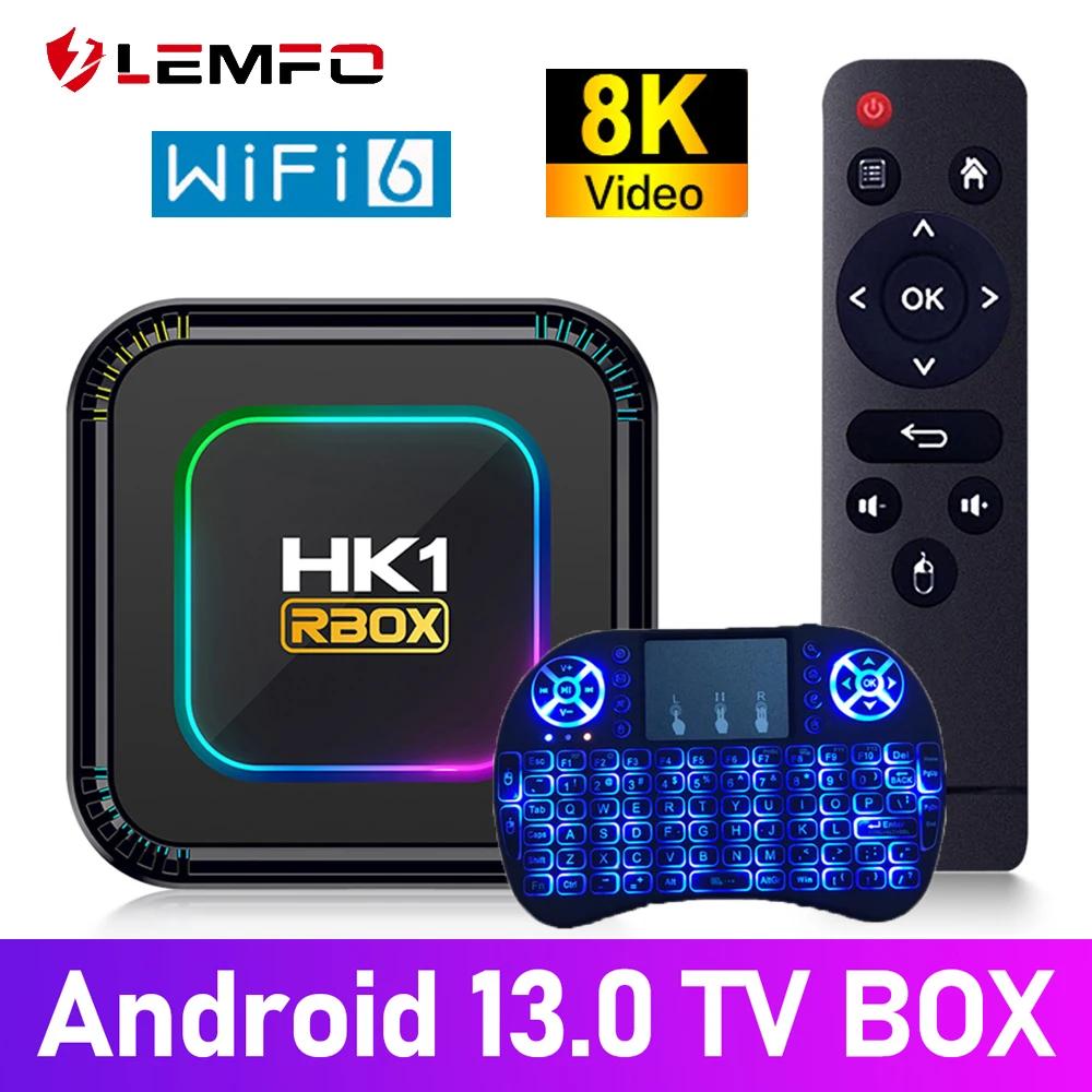 LEMFO Ʈ TV ڽ, ȵ̵ 13, Ĩ RK3528,  8K , BT,  6,  ̽, ̵ ÷̾,  ڽ, ȵ̵ 13.0, K8